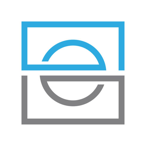 Initial Letter E Logo or Icon Design Vector Image Template - MasterBundles