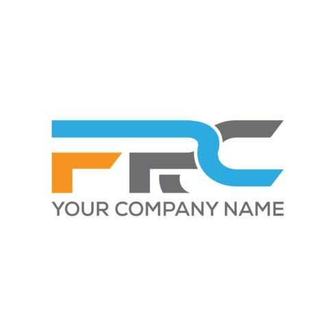 Initial Letter FRC Logo or Icon Design Vector Image Template cover image.