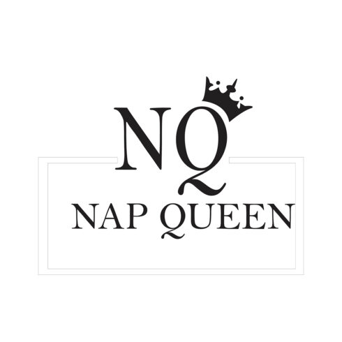 Nap Queen Logo or Icon Design Vector Image Template cover image.