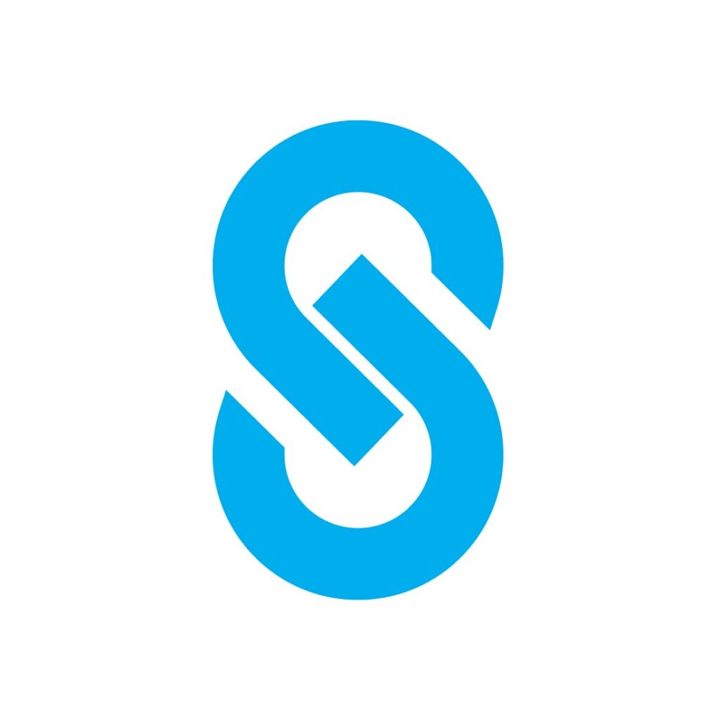 Initial Letter S Logo or Icon Design Vector Image Template - MasterBundles