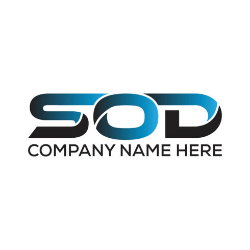 Initial Letter SOD Logo or Icon Design Vector Image Template cover image.