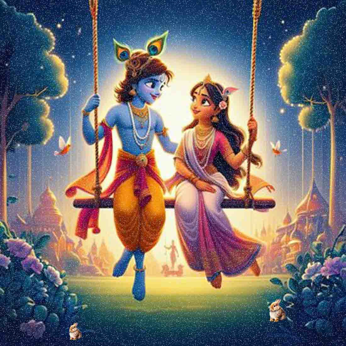 Radha Krishna cover image.