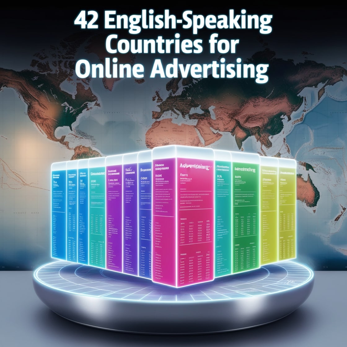 42 English-speaking countries for online advertising preview image.