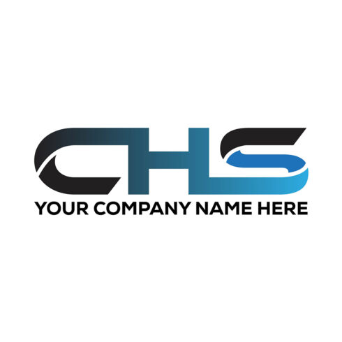 Letter CHS Logo Design Vector Image Template cover image.