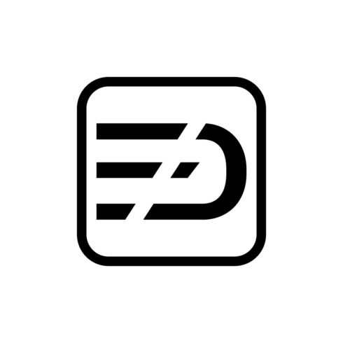 Letter ED Logo or Icon Design Vector Image Template - MasterBundles