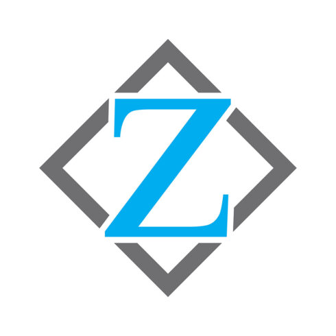 Letter Z Logo or Icon Design Vector Image Template cover image.