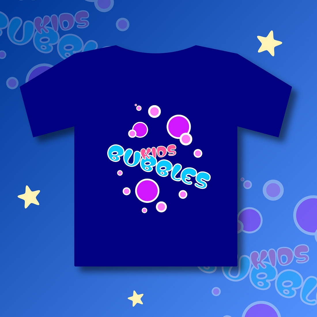 kids bubbles T-SHIRT preview image.