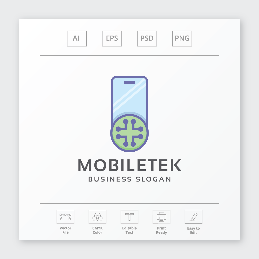 Mobile King Service Logo preview image.