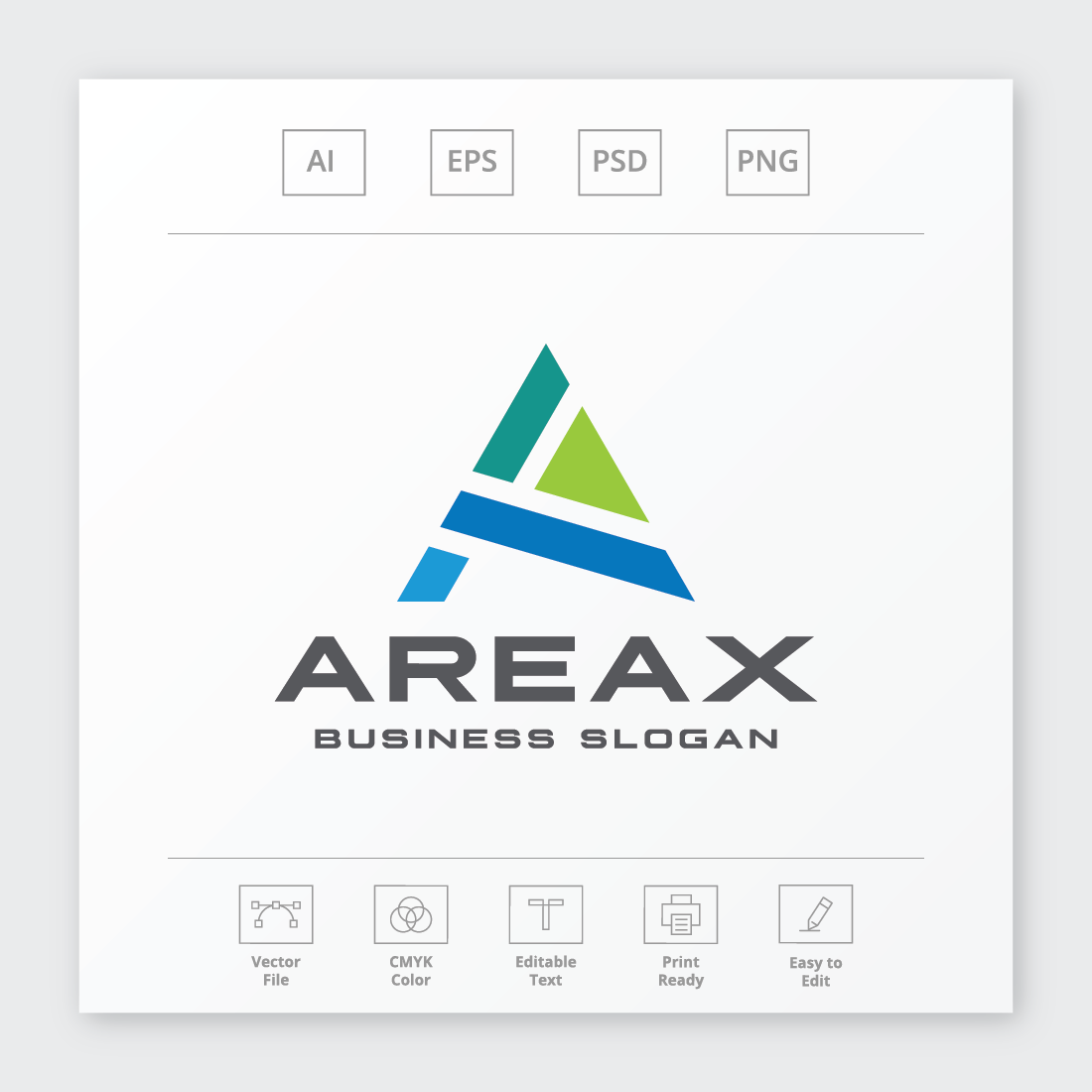 Areax Letter A Logo preview image.