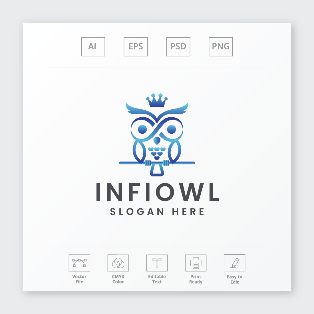 Infinity Owl Media Logo preview image.