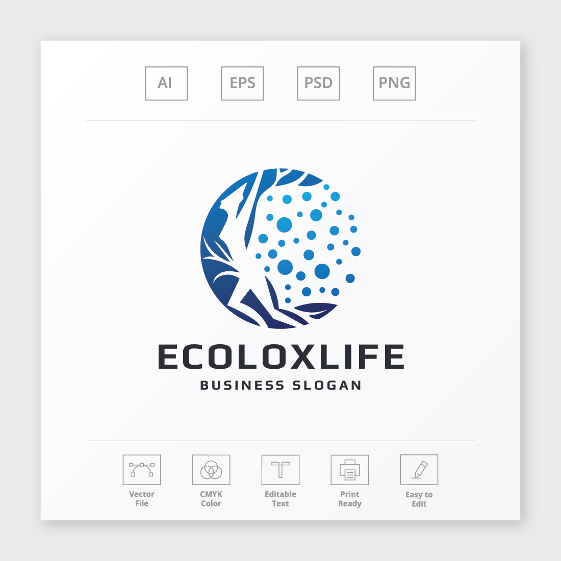 Ecology Life Women Logo preview image.