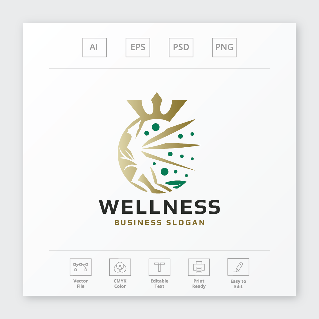 Naturals Wellness & Beauty Logo preview image.