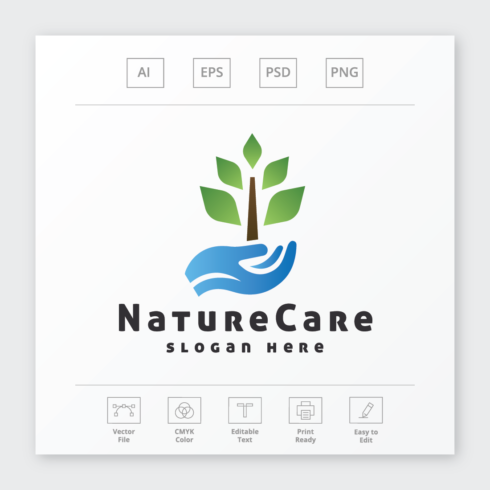 Nature Care and Green Care Logo cover image.