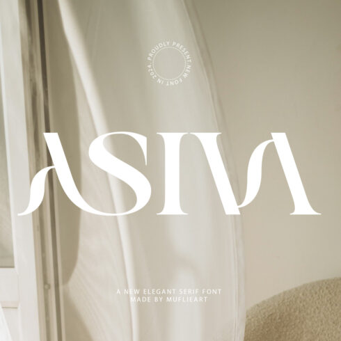 Asiva Elegant Serif cover image.