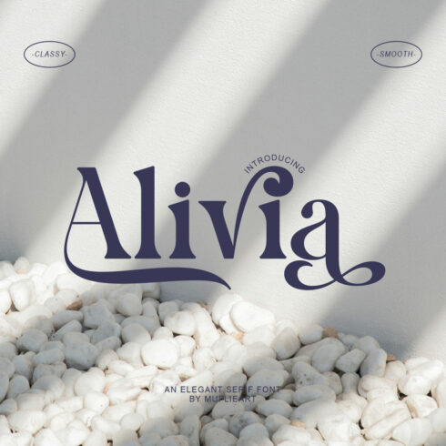 Alivia Elegant Serif cover image.