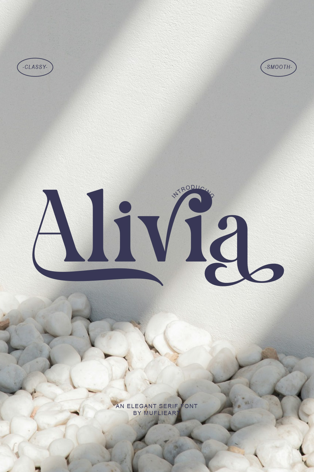 Alivia Elegant Serif pinterest preview image.