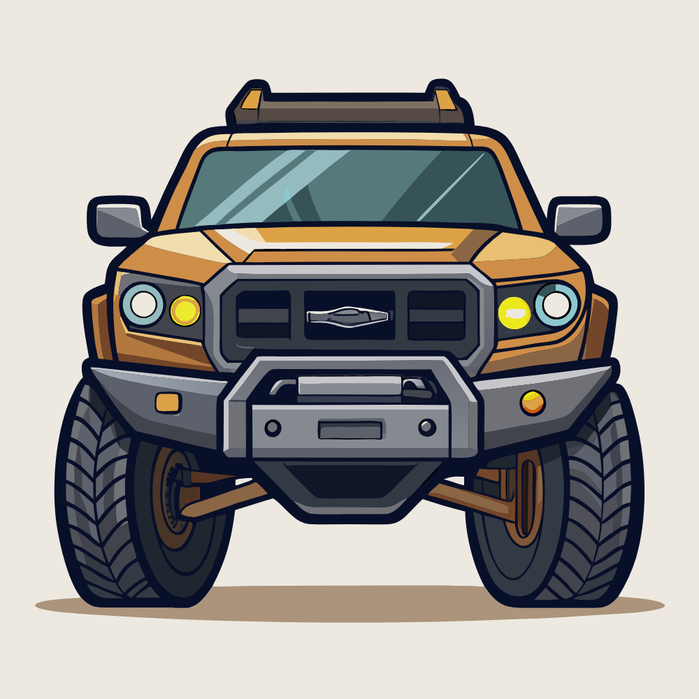 modern pickup truck a rugged modern pickup truck 967