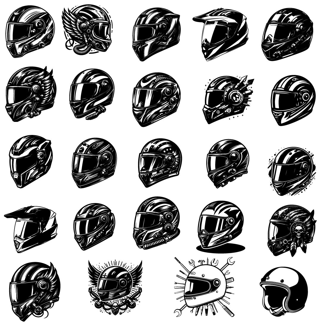 motorcycle helmet vector cover image.