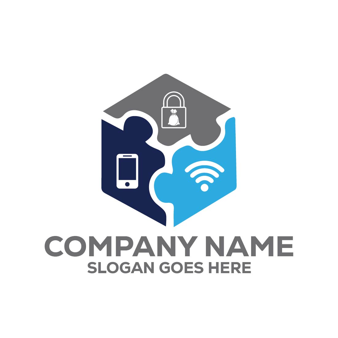 Networking Logo or Icon Design Vector Image Template cover image.