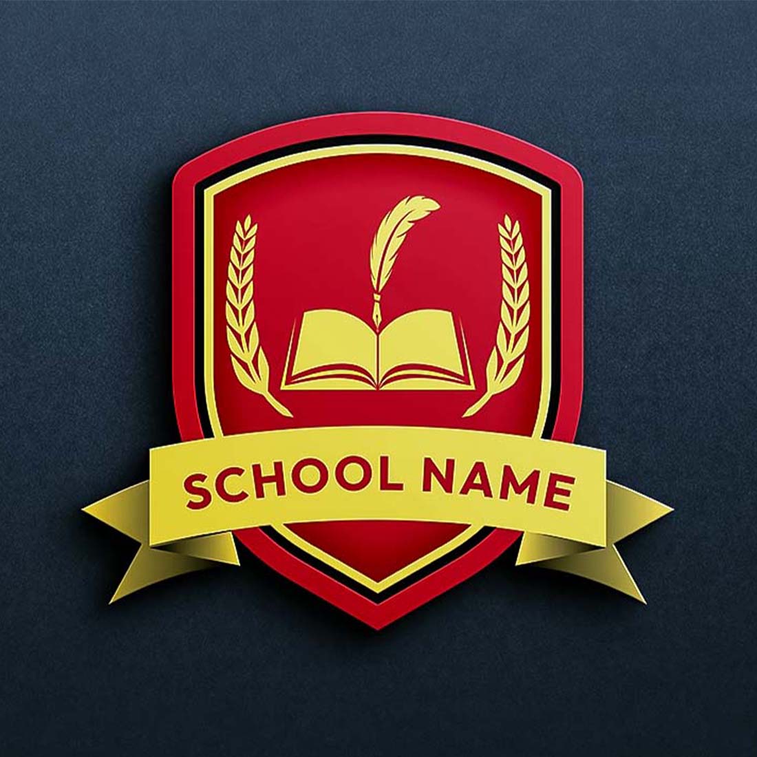 Creative School Education Logo Design in Illustrator | 100% Editable cover image.