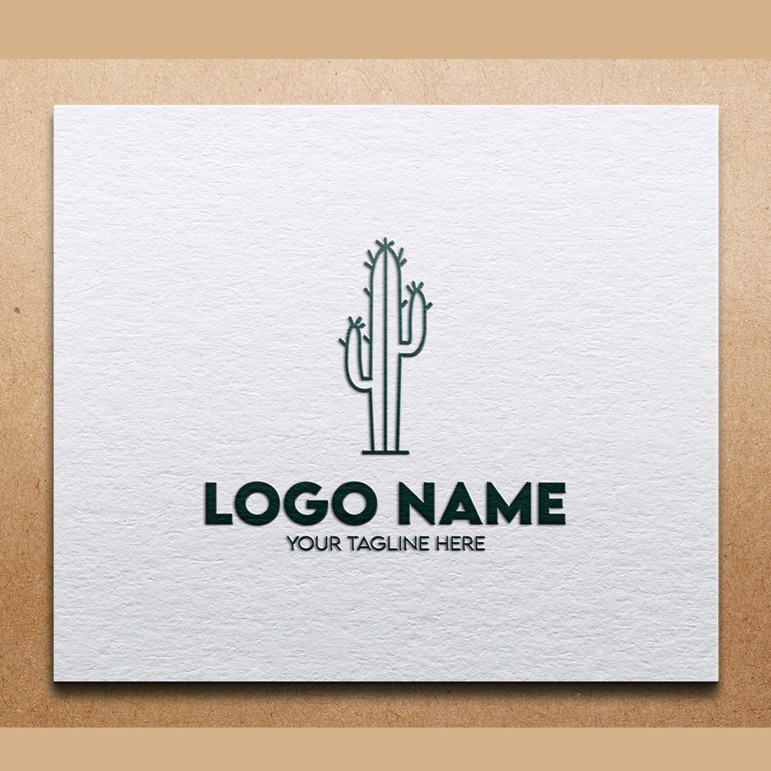 Modern Minimalist Botanical Logo Design for Businesses With Leaves and Flowers, Professional Creative Monogram Botanical Floral Logo Design for Salon or Massage Centre Feminine Style Brands Companies preview image.