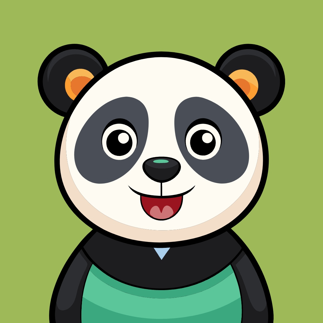 panda funny png 142