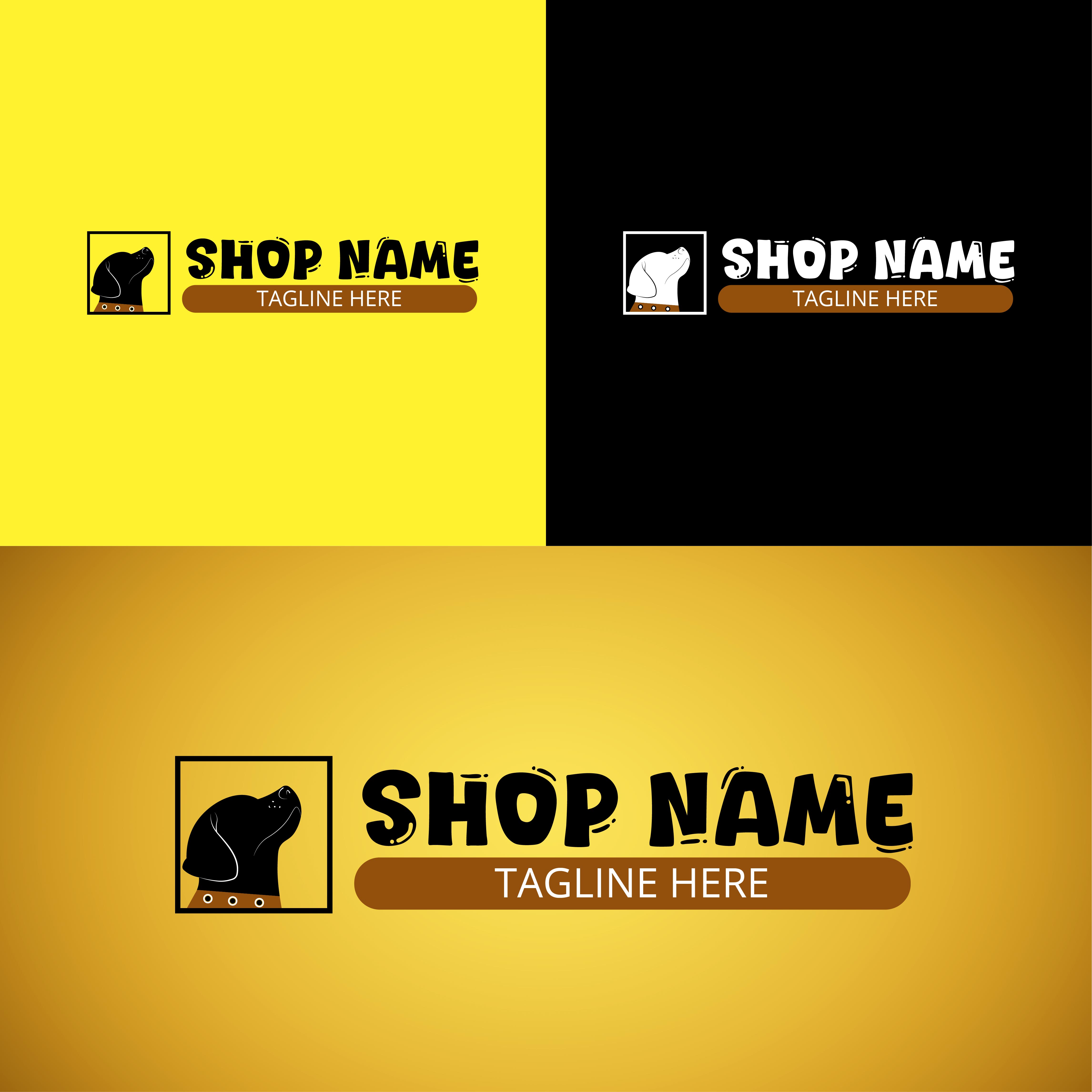 Pet Shop Logo preview image.