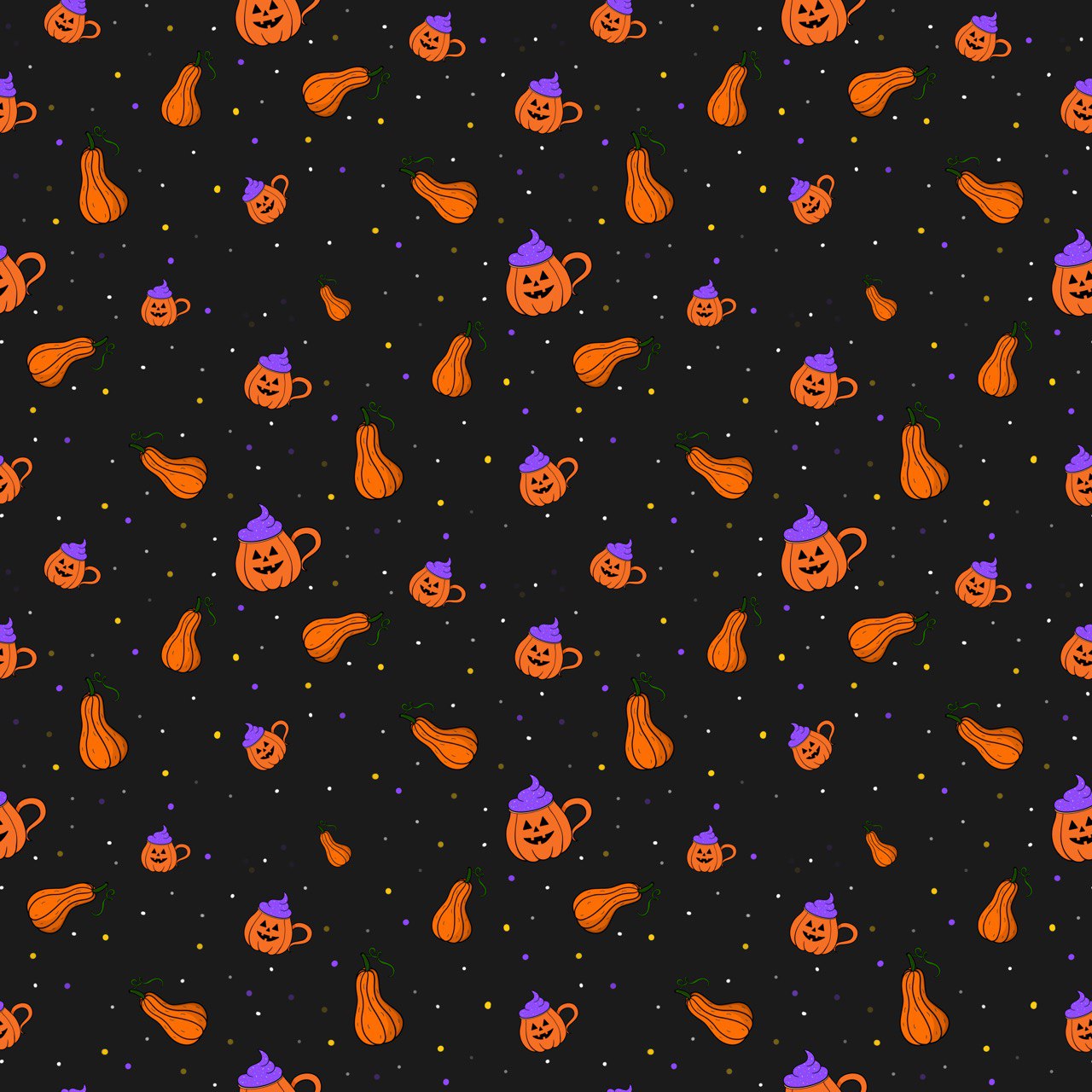 Halloween pattern from your business preview image.