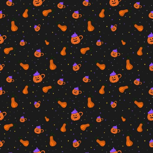 Halloween pattern from your business cover image.