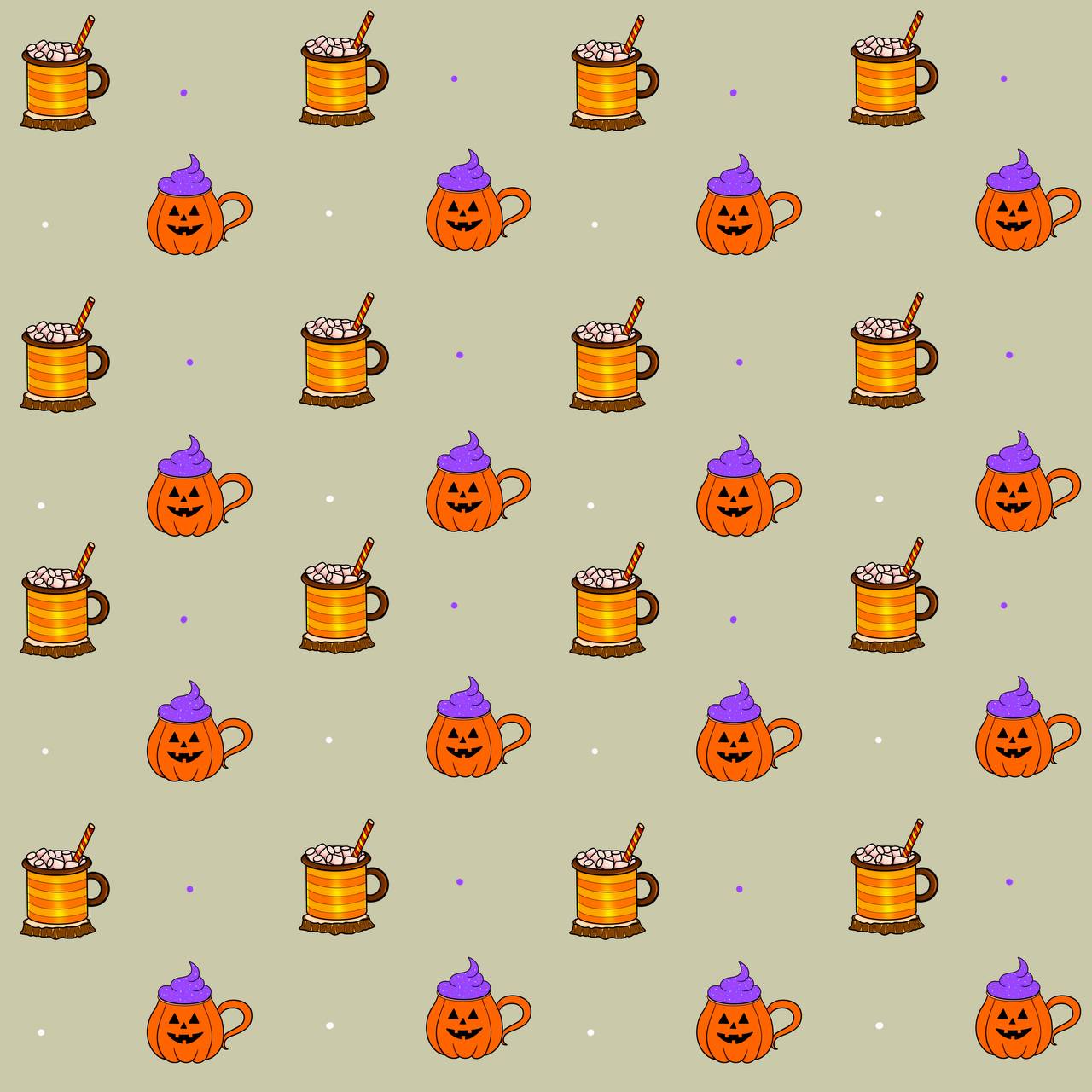 Halloween Magic: Unique Patterns and Graphics for Spooky Creations! cover image.