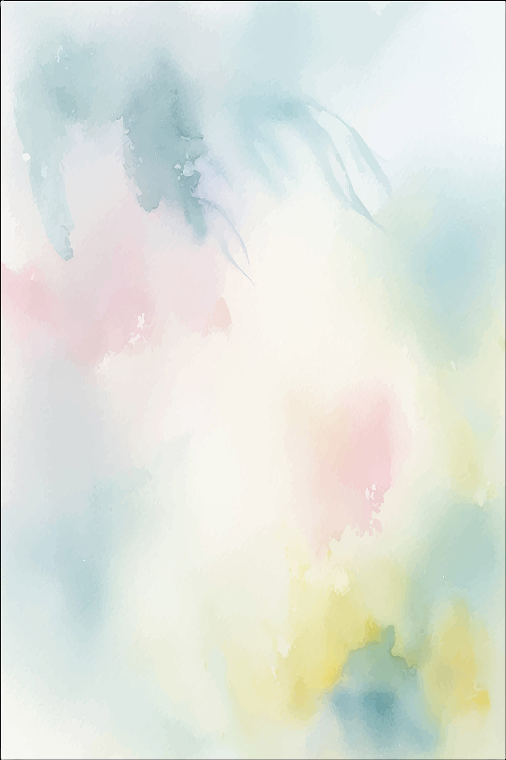 Water Color Background Vector Design pinterest preview image.