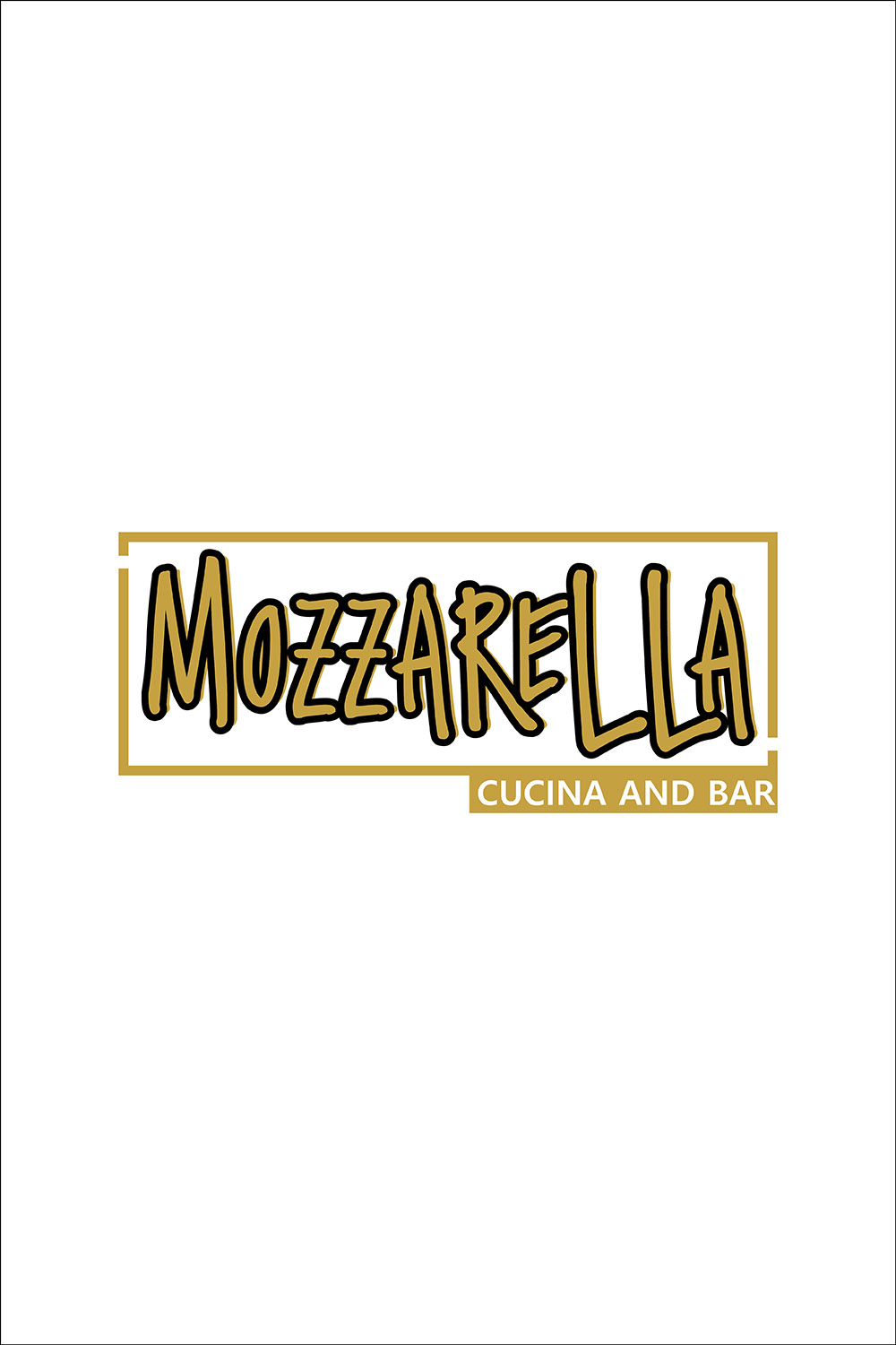 Cucina and Bar Logo or Icon Design Vector Image Template pinterest preview image.