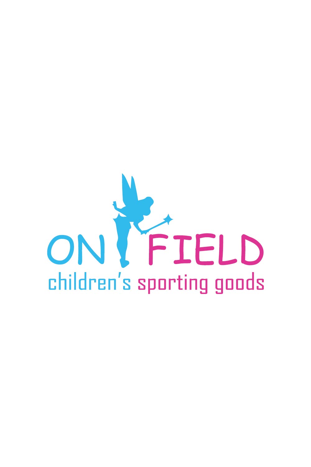 Children Sports Goods Logo or Icon Design Vector Image Template pinterest preview image.