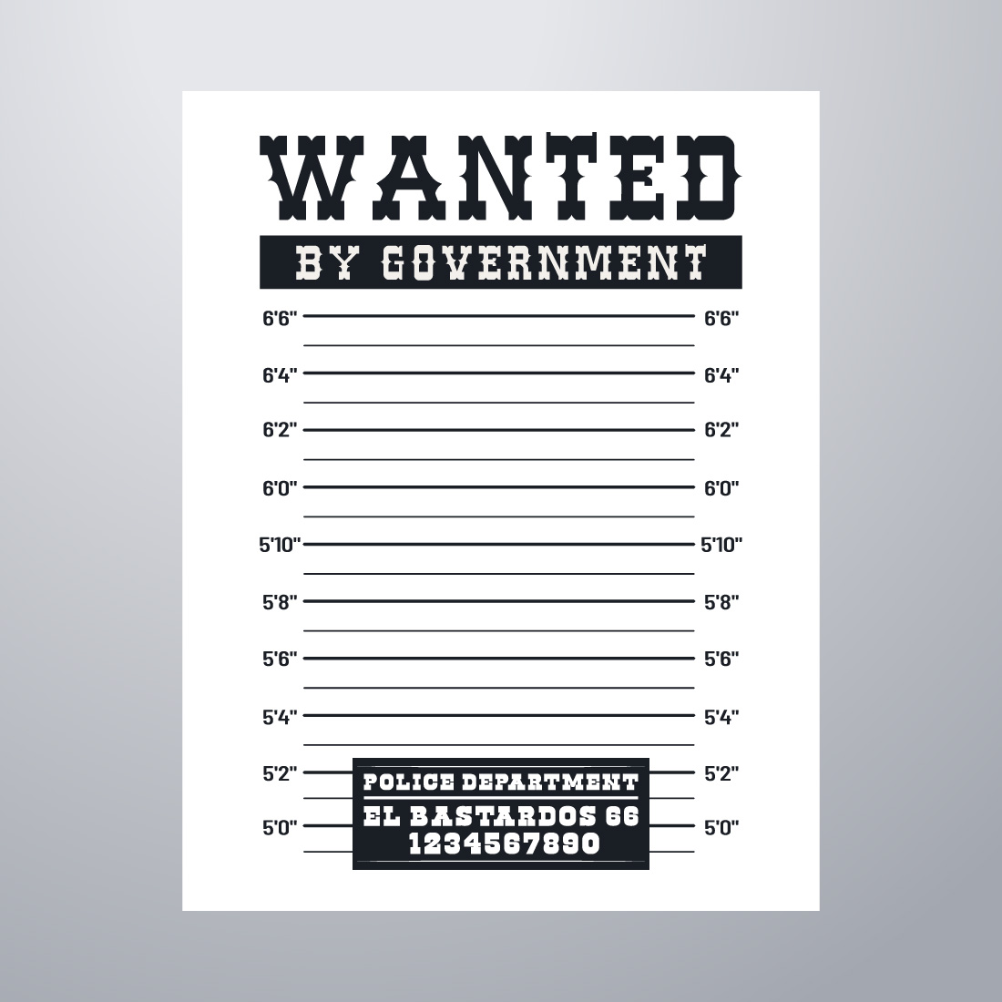 12 Wanted Poster Template Collection preview image.