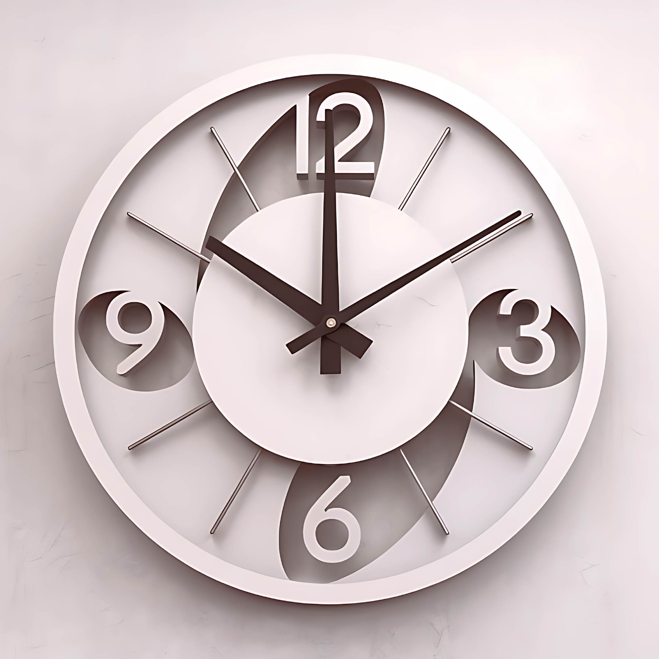 100+ Stylish Premium Wall Clocks Indicating Time on Colorful Walls preview image.