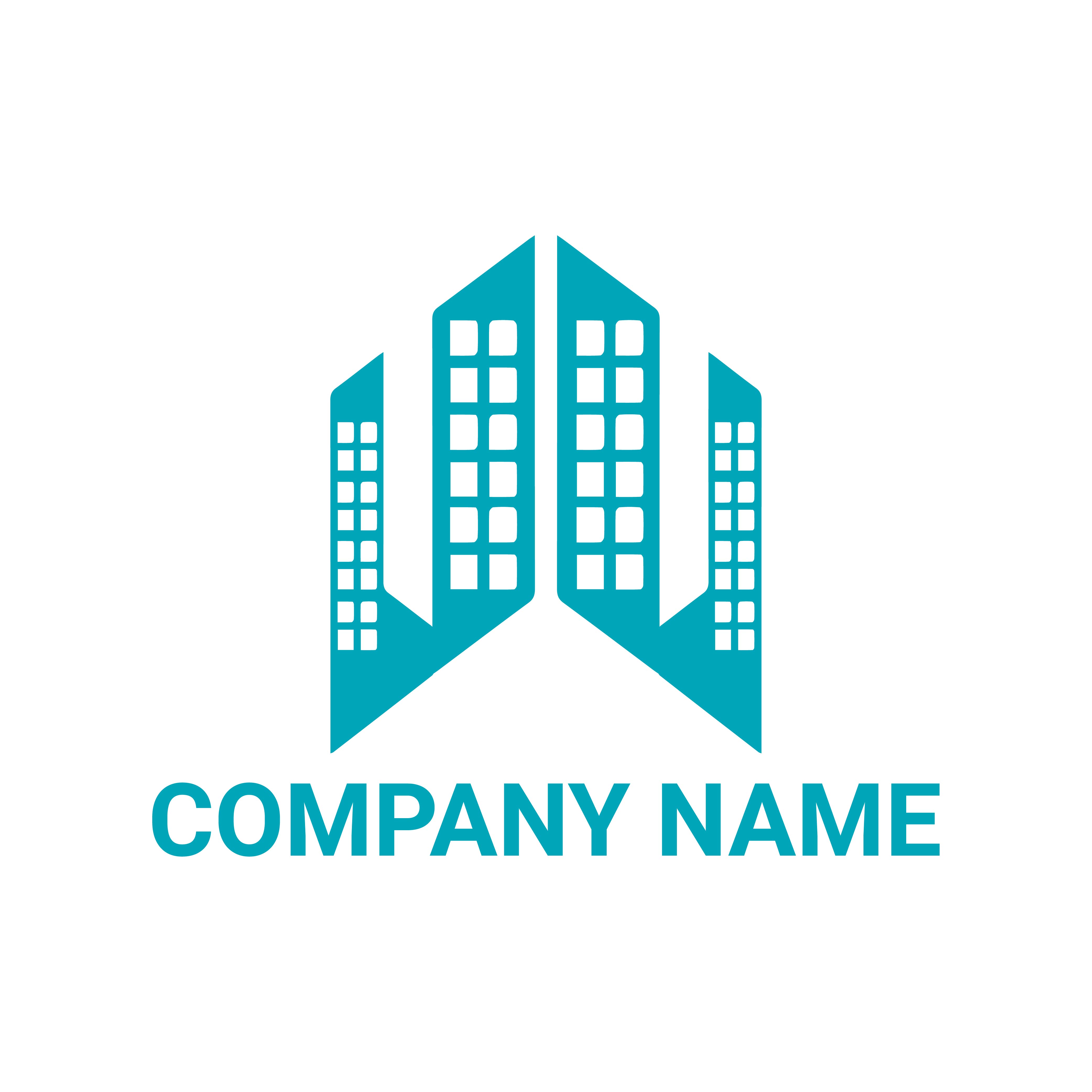 Real Estate Logo or Icon Design Vector Image Template cover image.