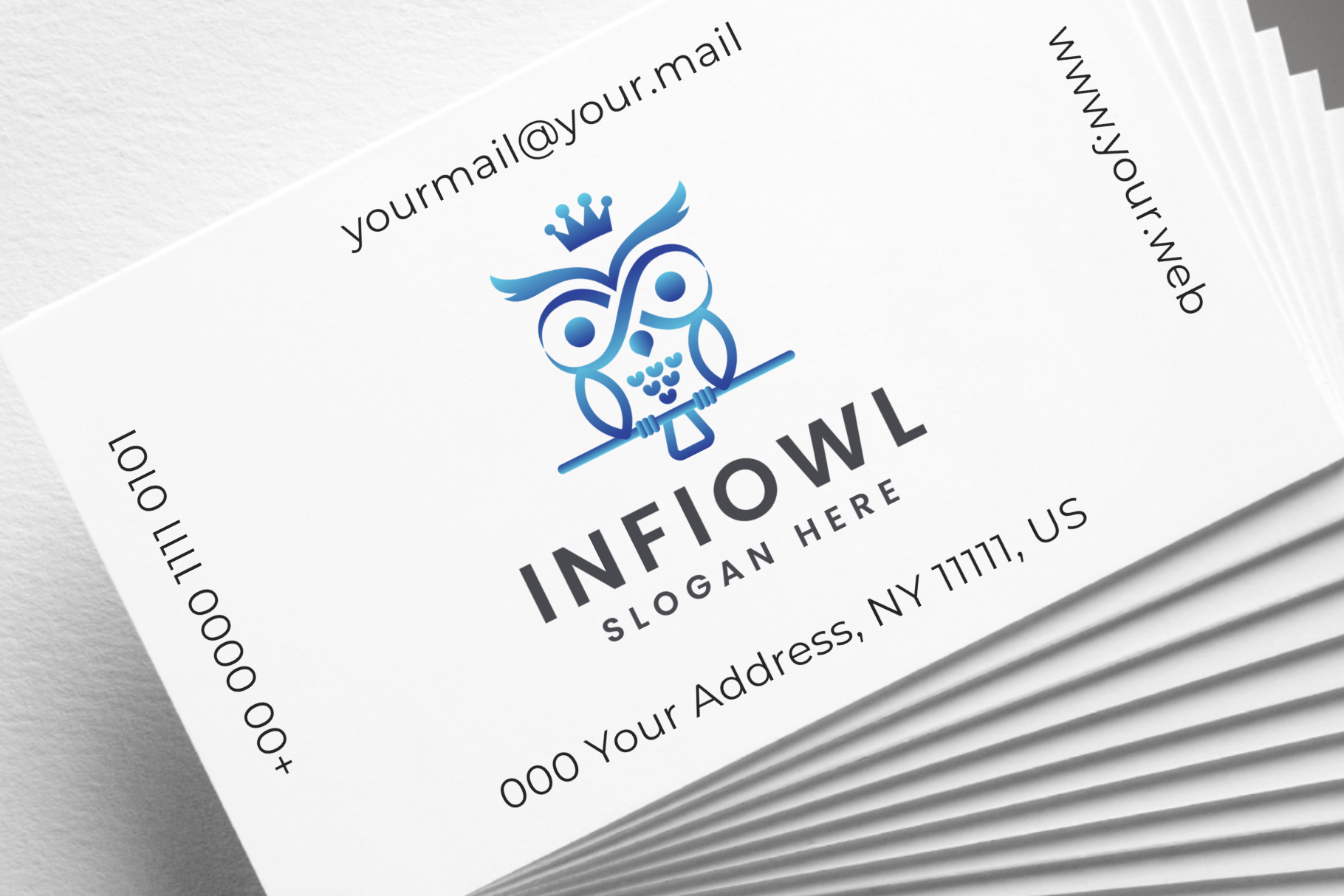 realistic business cards mockup 6 315