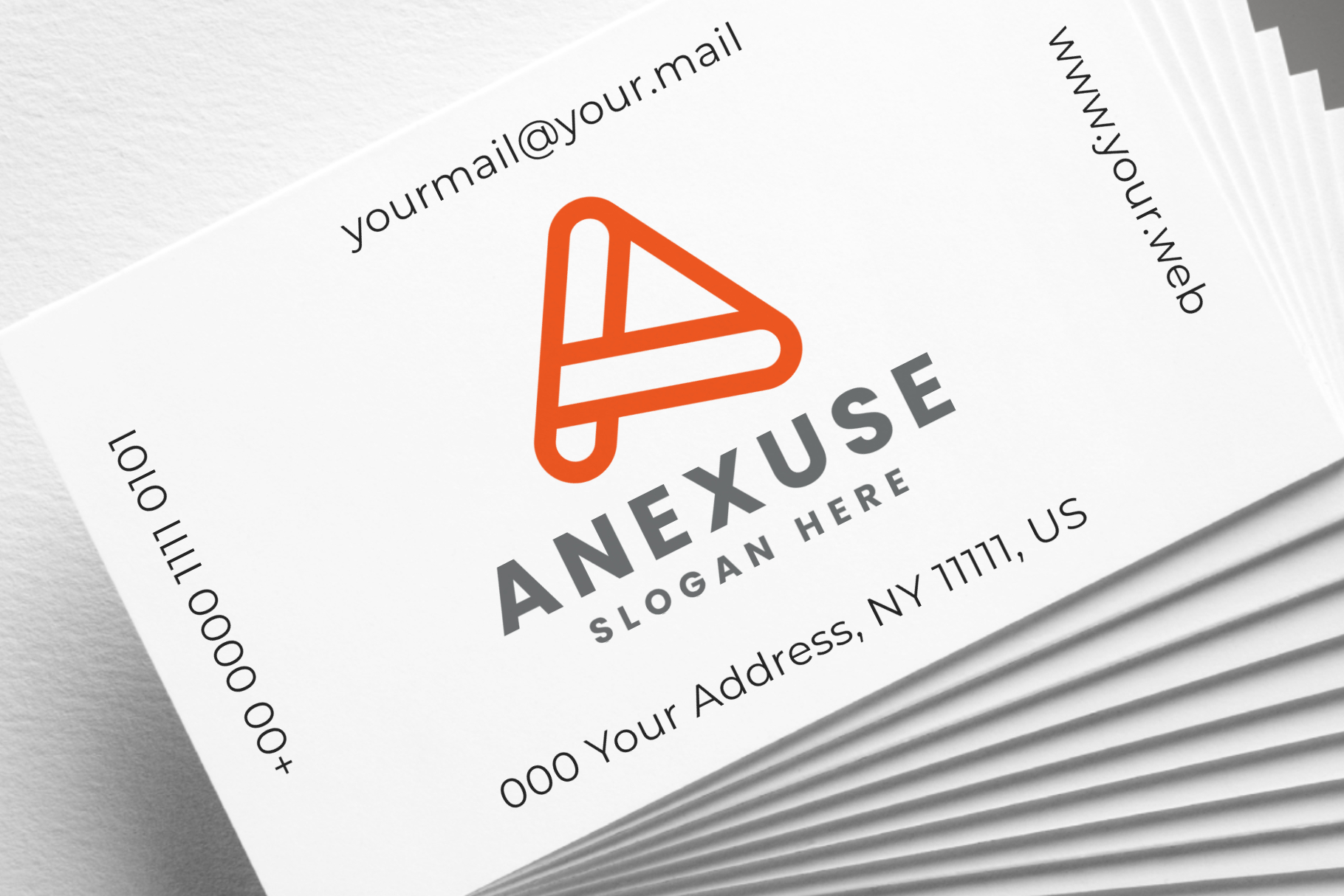 realistic business cards mockup 6 632