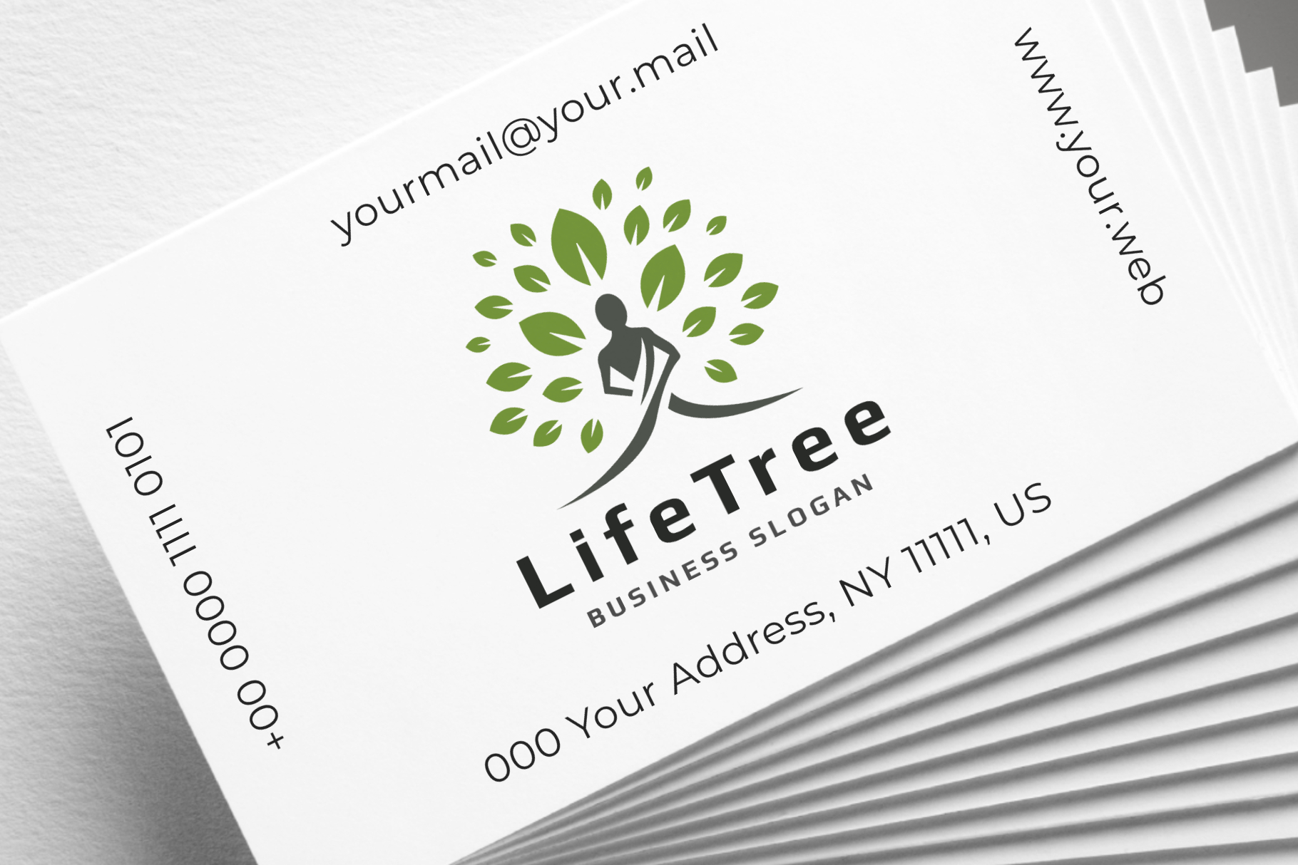 realistic business cards mockup 6 719