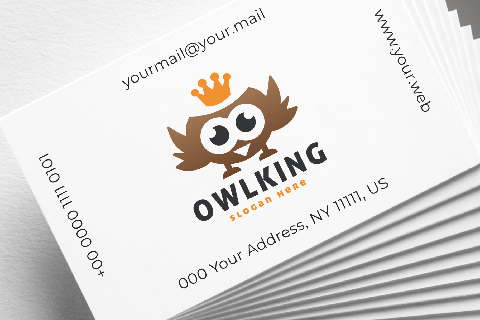 realistic business cards mockup 6 755