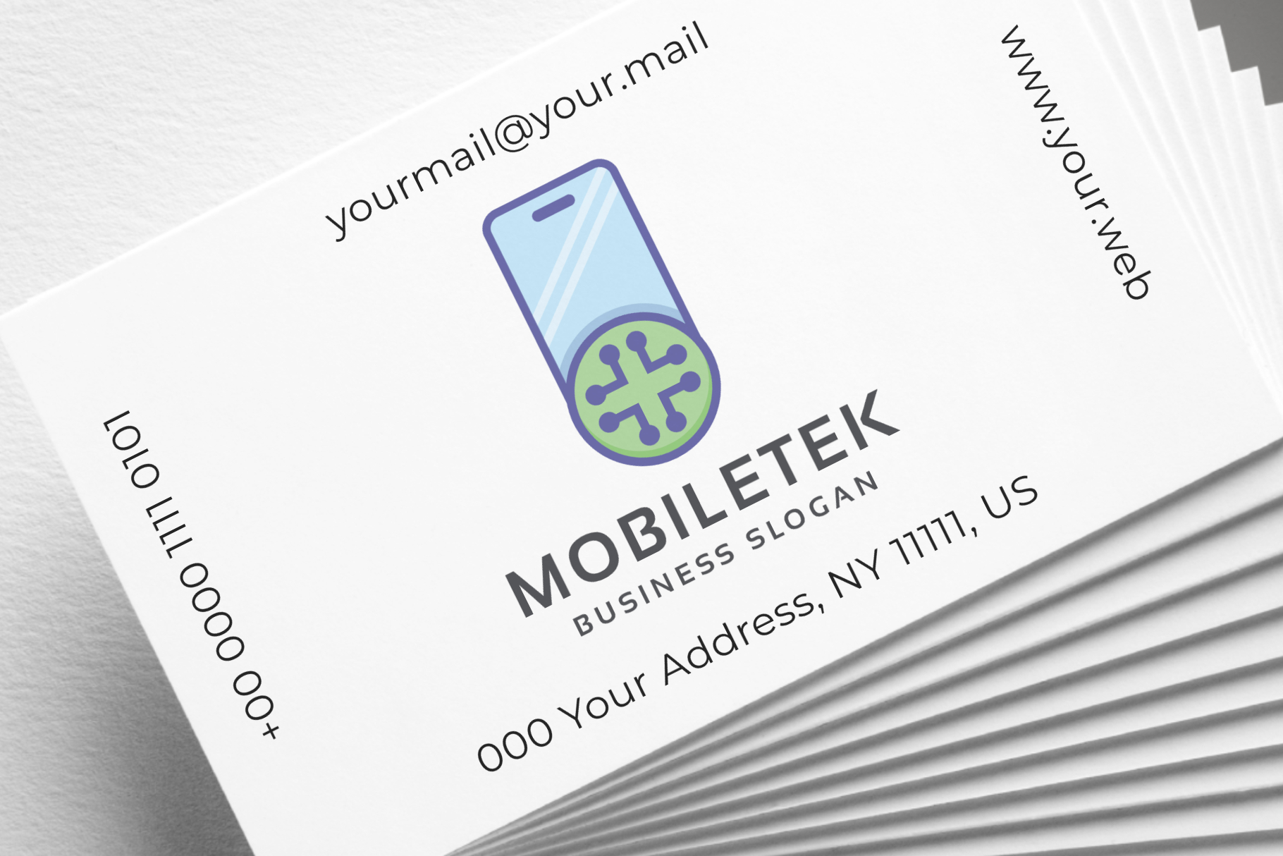 realistic business cards mockup 6 79