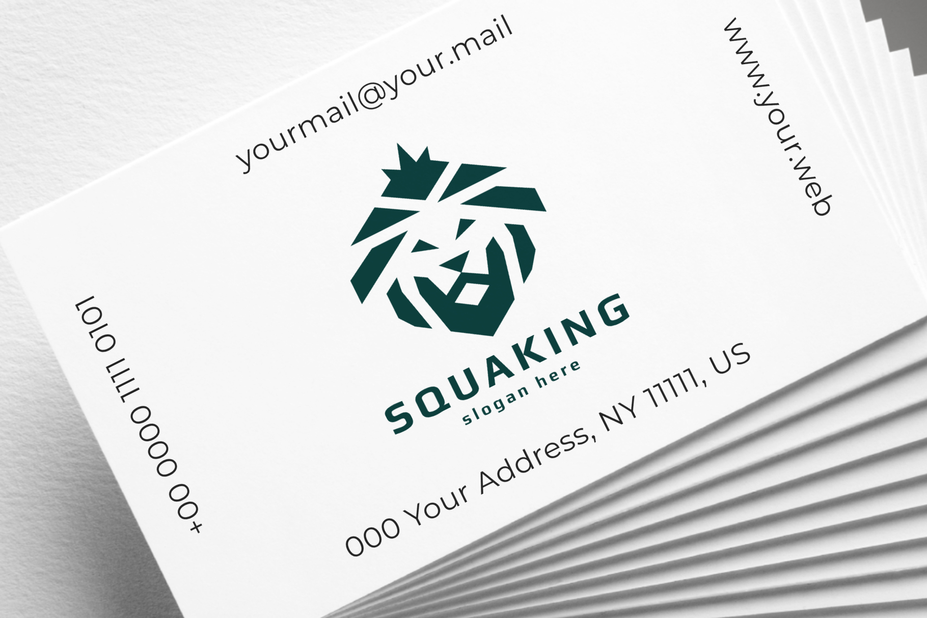 realistic business cards mockup 6 971