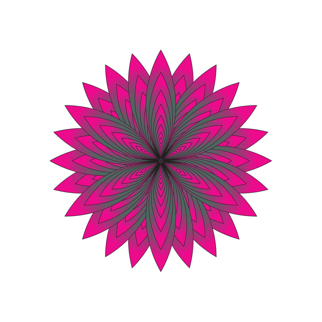 Simple Flower Design Vector Image Template - MasterBundles
