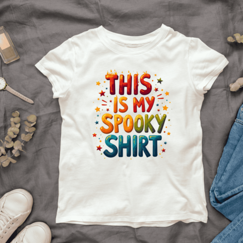 Spooky T-shirt Design cover image.