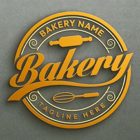 Editable Bakery Logo Design | Customizable Adobe Illustrator Template cover image.