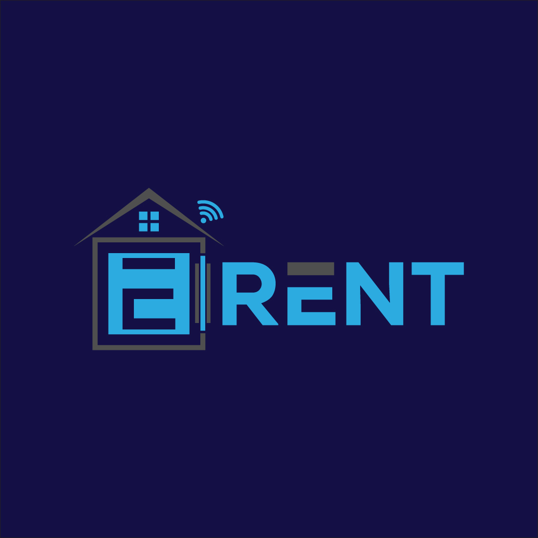 Real Estate Logo or Icon Design Vector Image Template preview image.