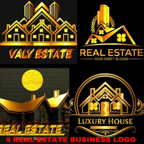 3 PREMIUM REAL ESTATE LOGO cover image.