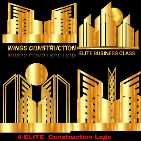 4 ELITE CONSTRUCTION LOGO cover image.