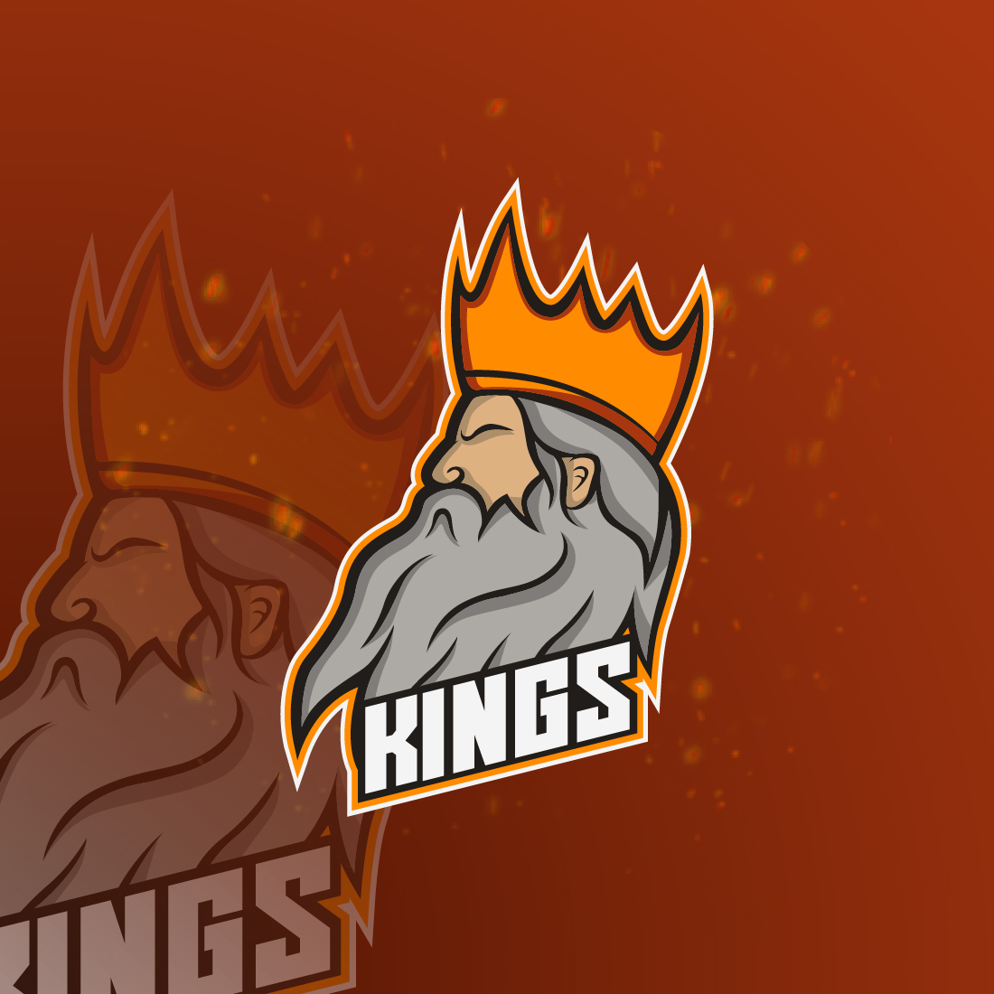 King esport logo - mascot esport logo cover image.