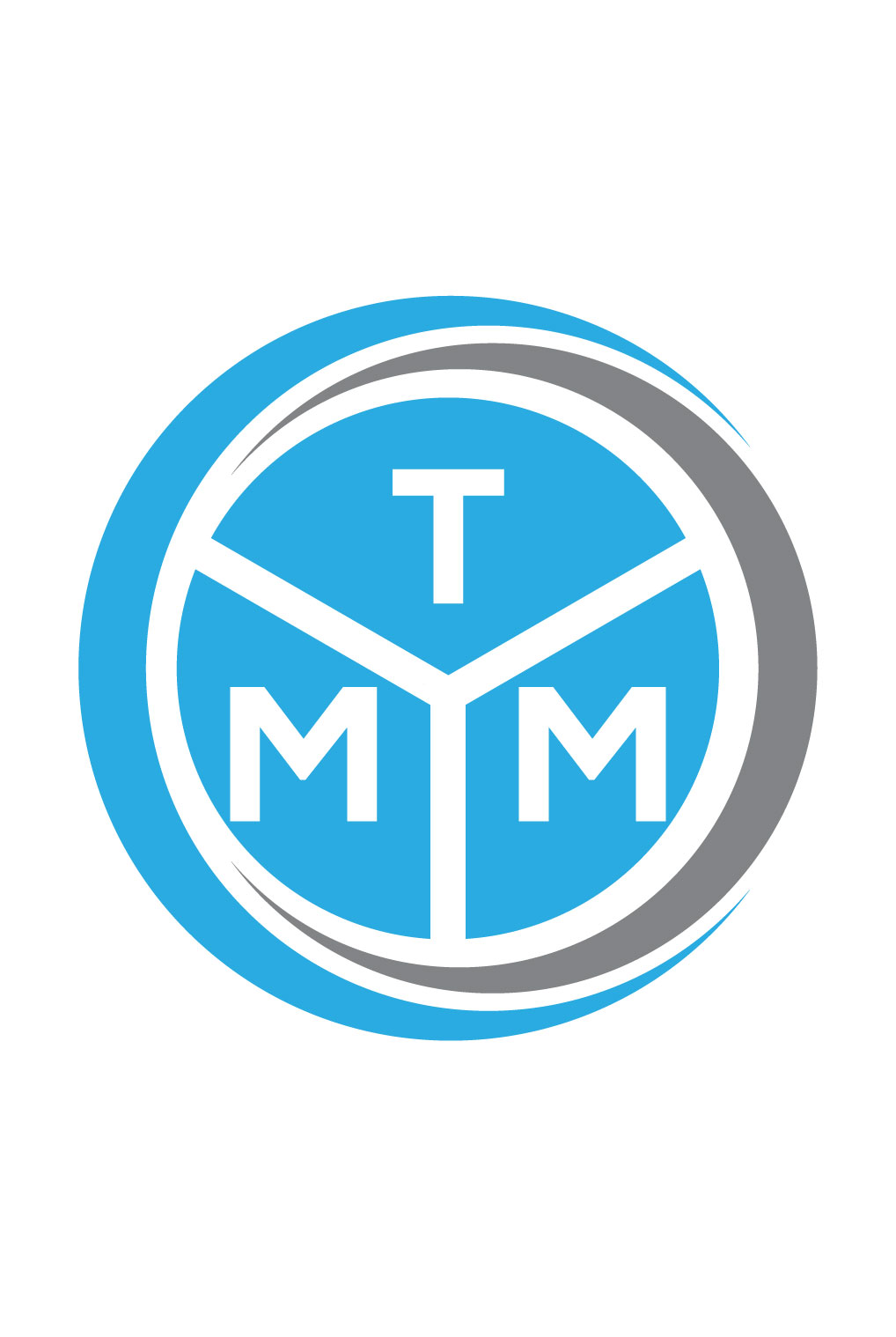 Letter TMM Logo or Icon Design Vector Image Template pinterest preview image.